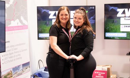 SARAH PEDALS FOR POUNDS IN SUPPORT OF WE MIND AND KELLY MATTERS